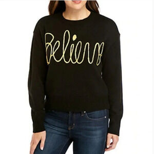 Joyland "Believe" Christmas Sweater